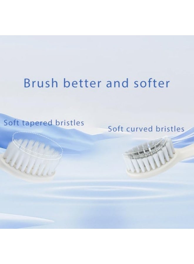 Electric Toothbrush With Roman Column Design | Magnetic Levitation Motor | Dual-button 15-speed Force Adjustment, 42000 Vibration Frequency | 60-day Long-lasting Battery Life | Travel Storage Case | Soft-bristled Toothbrush  - Image 5