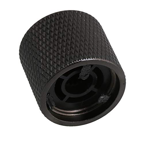logyues 4PCS Black Red Dot Gem Metal Guitar Potentiometer Knobs Control Knurled Knob Volume Audio - Image 3