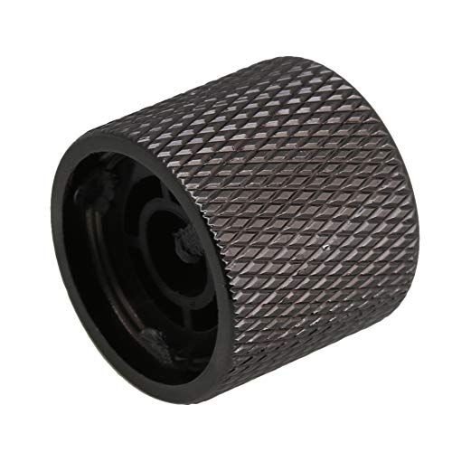 logyues 4PCS Black Red Dot Gem Metal Guitar Potentiometer Knobs Control Knurled Knob Volume Audio - Image 4