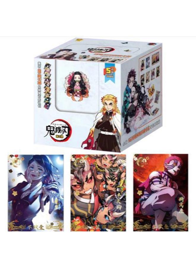 Bluejw Fun Card Anime Ghost Extermination Blade Card Japanese Popular Anime Game Character You Bean Collection Card Blind Box - Image 2