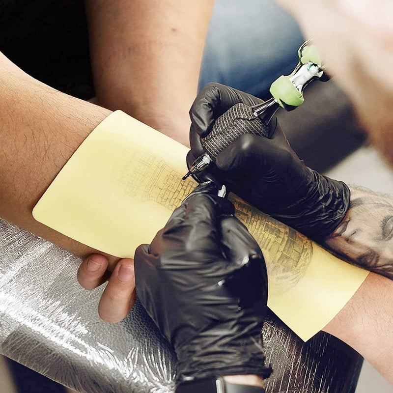 Beoncall Blank Tattoo Skin Practice - Beoncall 20pcs Double Sides Silicone Practice Pads Practice Skin Fake Skin Tattoo Supplies Microblading Skin - Image 3