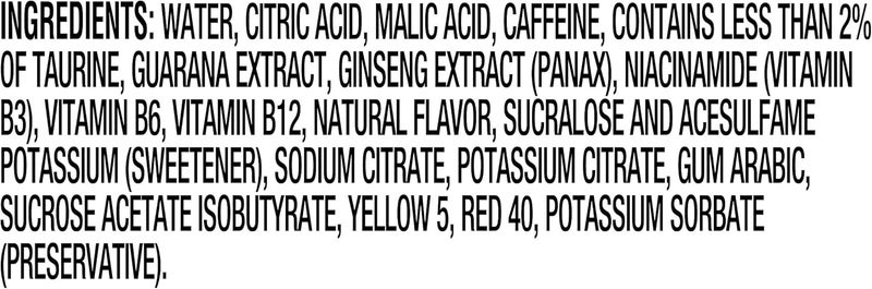 mio مي أو طاقة - سموذي الفراولة والأناناس مع الكافيين وفيتامينات ب - زجاجة سعة 3.24 أونصة سائلة - Image 3