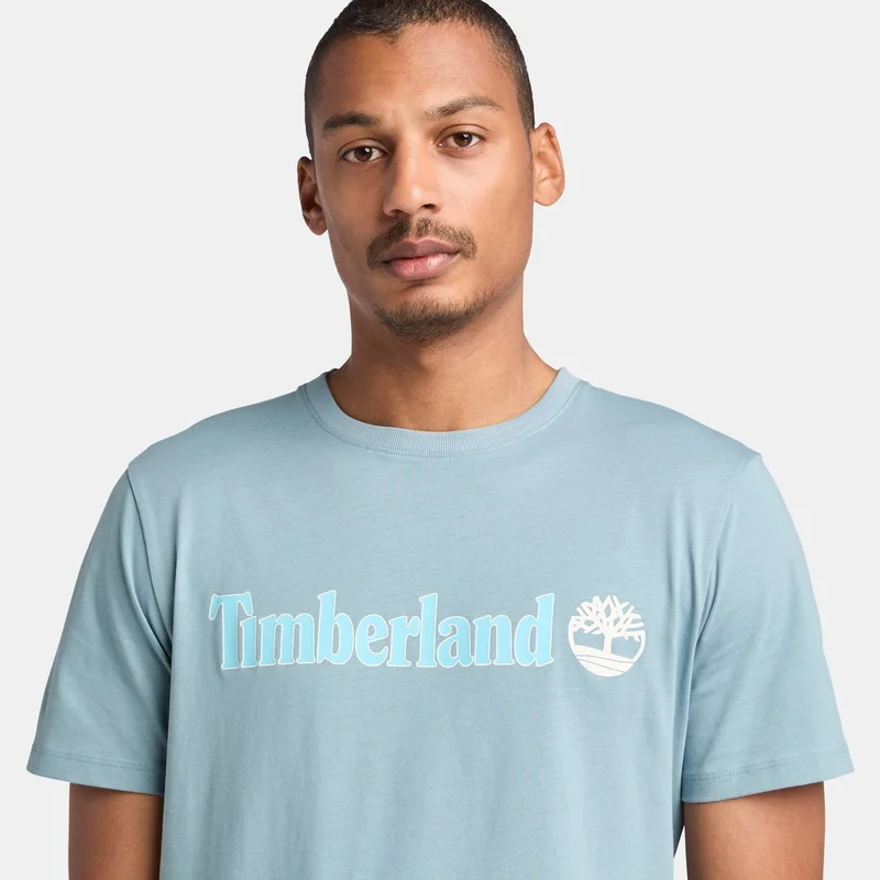 تمبرلاند تيشيرت لينير لوجو للرجال