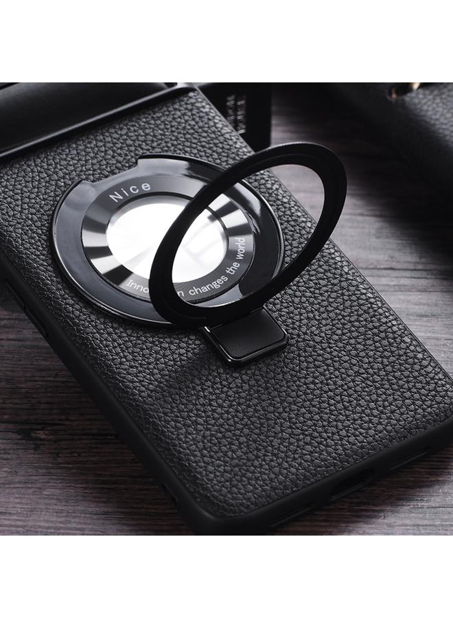 S-TOP Case For Google Pixel 6 Litchi Texture MagSafe Magnetic Ring Phone Case - Image 4