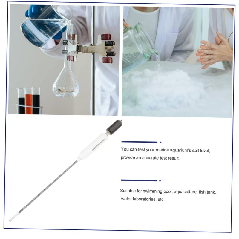 Cabilock Professional Glass Hydrometer 1.3 1.4 Scale for Sea Water Aquariums and Fish Tanks - Image 5