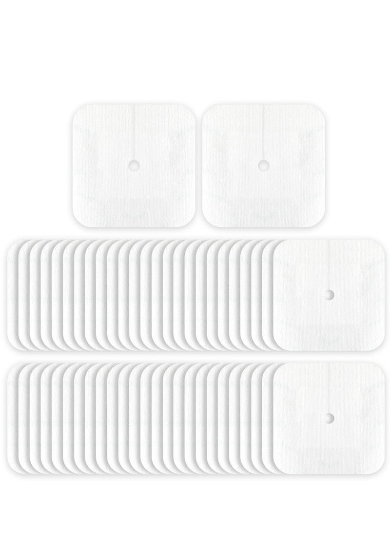Feeding Tube Pad, Gtube Covers Split Drain Adhesive Bandage PD Dialysis Catheter Patch PEG J Foley Tubing Stabilization Device(Pack of 30 4 x 4 Inch) - Image 1
