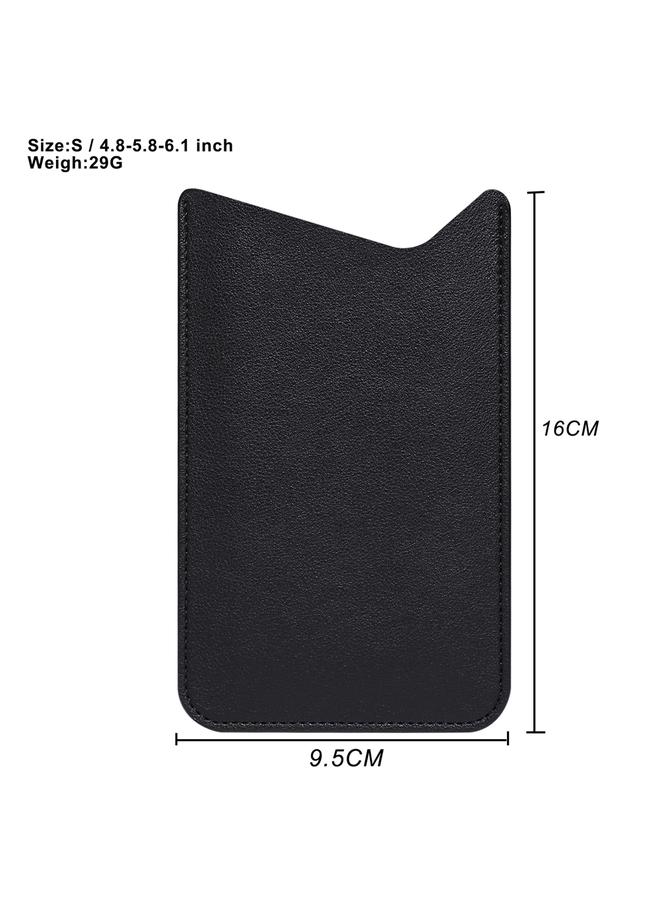 Green Tiger Case For 4.8-6.1 inch Simple Open Clutch Bag Universal Nappa Pattern Leather Phone Case  - Image 5