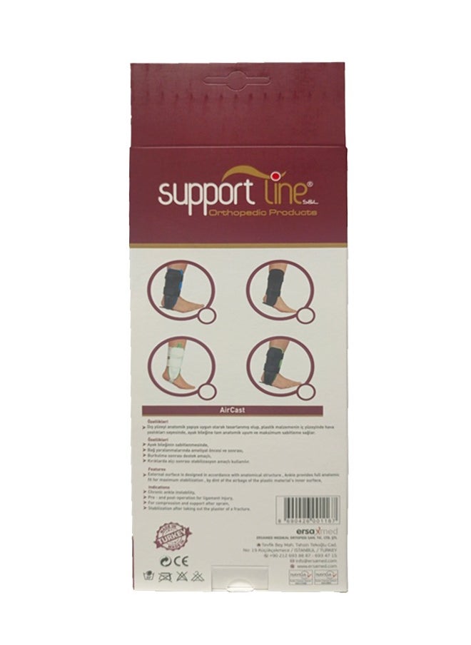 SupportLine Orthopedic AirCast with Ped (SL 08K): Customized Support for Ankle Rehabilitation  - Image 3