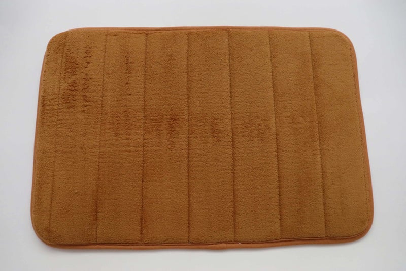 Y&D Luxury Memory Foam Bath Mat - Soft, Absorbent, Quilted, Non-Slip PVC Foam Bathroom Rug - Image 1