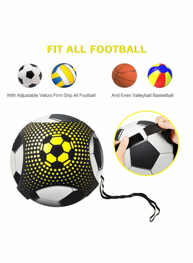 KASTWAVE Football Kick Trainer Football Training Equipment Soccer Training Aid Football Skills Improvement Solo Practice for Kids Adults Hands Free Universal Fits All Size Footballs - Image 3