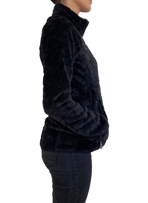 Roxy Touring Fz Plr Black Women's Fleece TERJFT07037-KVJ0  - Image 3