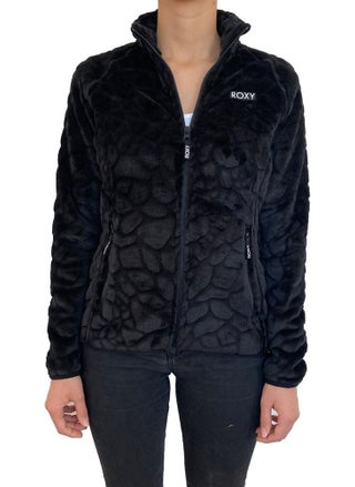 Roxy Touring Fz Plr Black Women's Fleece TERJFT07037-KVJ0  - Image 1