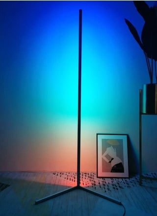 Sharpdo Ambient Floor Lamp Dimmable Standing Lamp w/ Remote Control, Simple Color Changing Game Room Standing Lamp, For Living Room, Bedroom, Game Room Ganeed Modern LED RGB Floor Lamp Black 142 cm - pzsku/ZD1A731F1554D80C9427CZ/45/_/1679654170/c04036aa-6222-4263-bf37-ee974749d42a