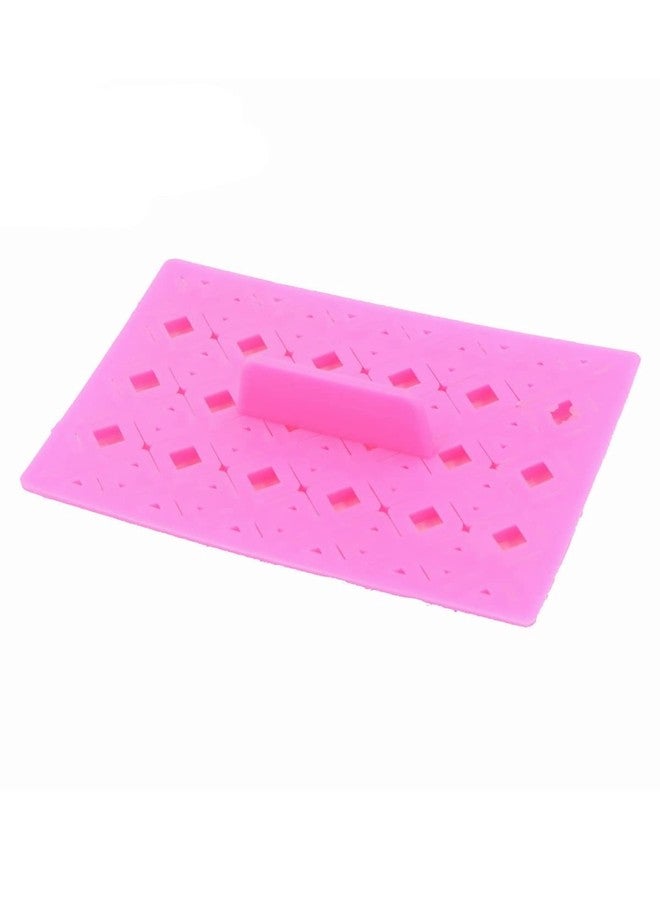 CAKE DECOR™ Plastic Square Fondant Quilt Mold Cutter for Cake Cupcake Embossing Decorating Tool Embosser Cookie Mold SBQM-121 - Image 2