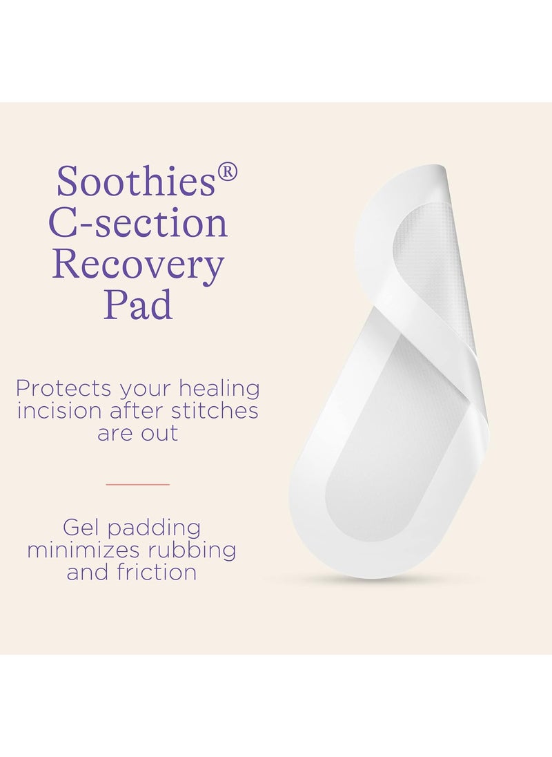 Lansinoh Lansinoh CSection Recovery Pads Postpartum C Section Essentials 4 Sterilized Pads Provide Cooling Relief to Scar Area C Section Recovery Must Haves Great for Baby Registry  - Image 3