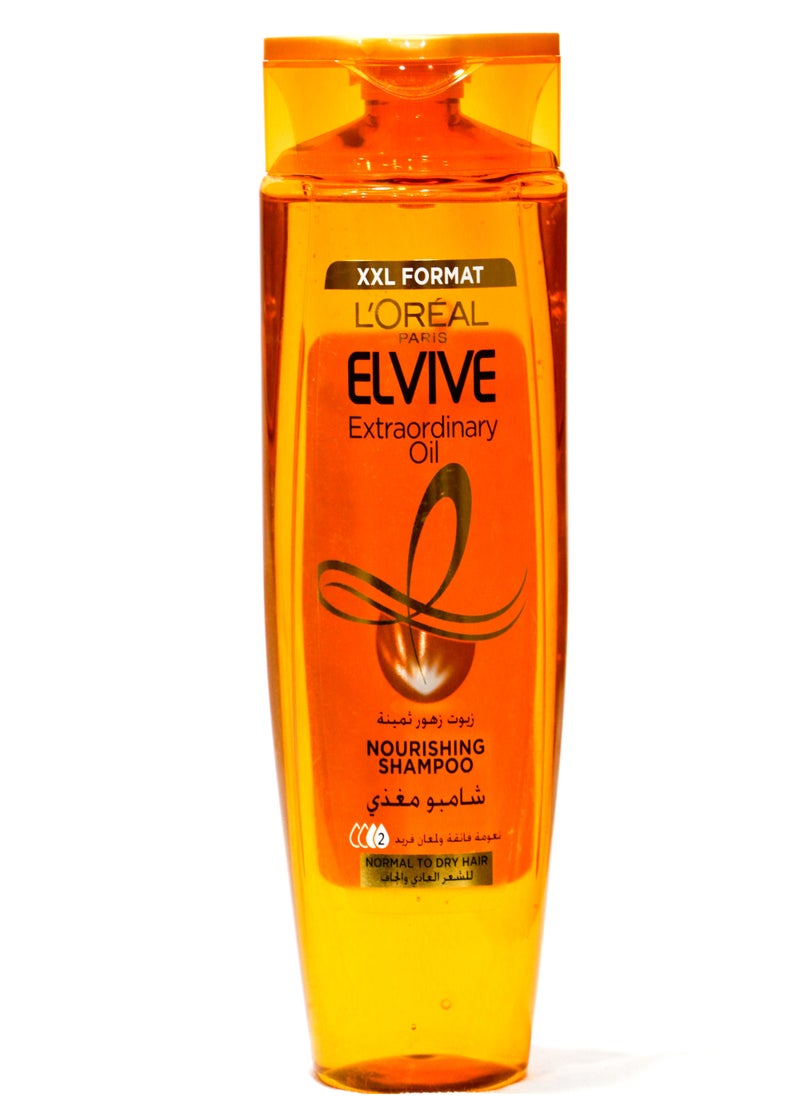 L'OREAL PARIS - Loreal Paris  Elvive Extraordinary Oil Nourishing Shampoo 600ML - Image 1