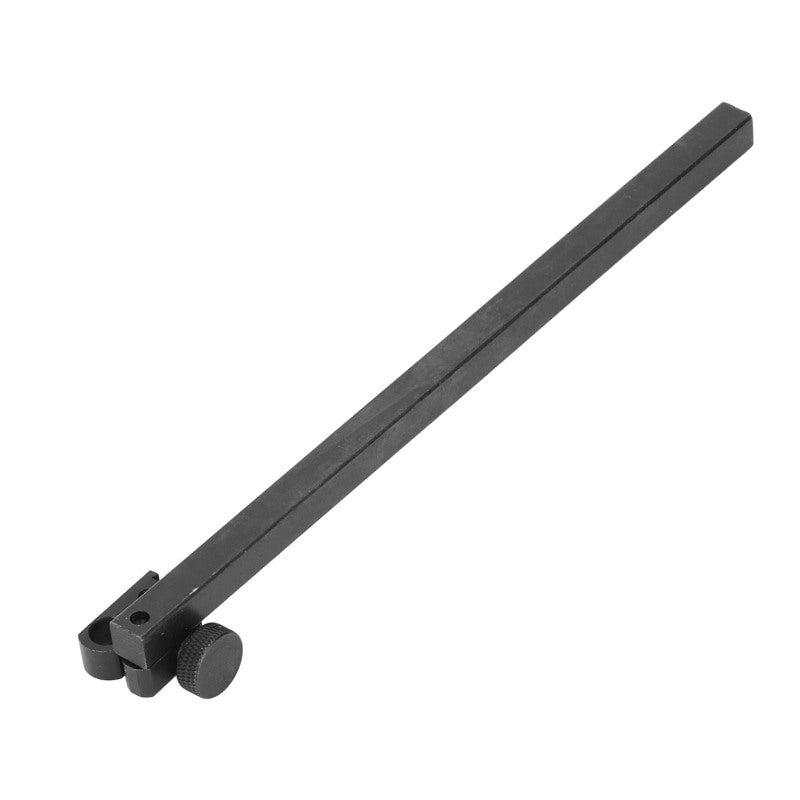 9x9x200mm Industrial Tools Height Gauge Adaptor with Clamp Square Dial Gauge Extension Connecting Rod Clamp - Image 1