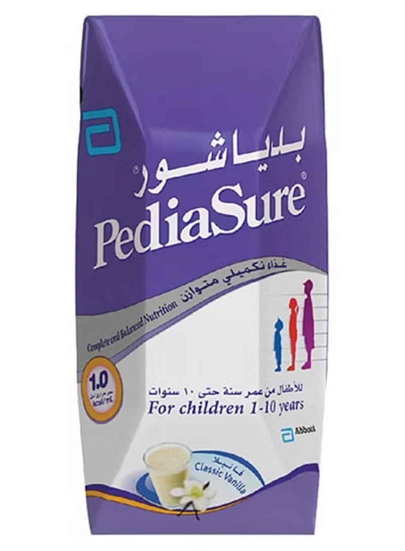بيدياشور كومبليت جاهز للشرب بنكهة الفانيليا الكلاسيكية لمدة 1 إلى 10 سنوات 200 مل