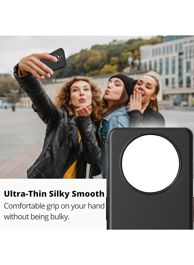 erorex Compatible With Realme 11 Pro+ Phone Case Ultra Thin Hard Pc Case Slim Fit Shockproof Black Cover Anti Scratch Protective Phone Cover For Realme 11 Pro+Cover - Image 4