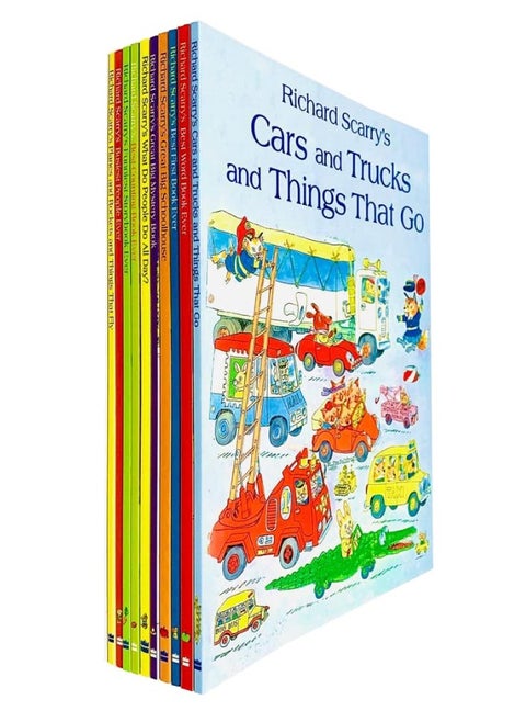 Richard Scarrys Best Collection Ever! 10 books collection. What do people do all day?... and other stories.