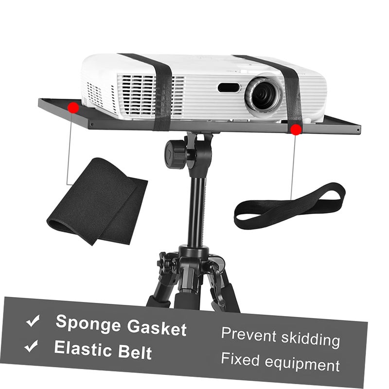 Universal Tripod Stand Mount For Projector And Laptop 39X29cm Platform 1 4 Or 3 8 Inch Interface - Image 4