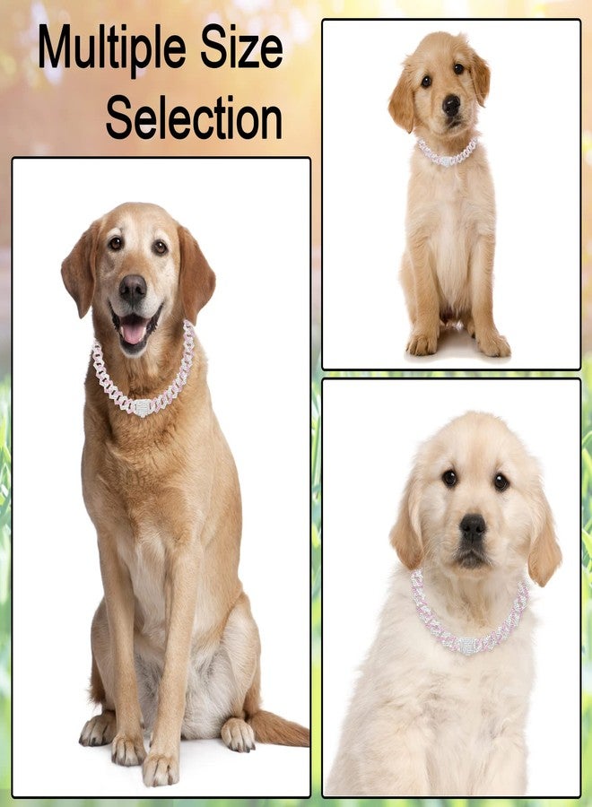 كولودوغو سلسلة معدنية مرصعة بالألماس لتدريب الكلاب، مزودة بإبزيم آمن، مناسبة للكلاب الكبيرة والمتوسطة الحجم. - Image 2