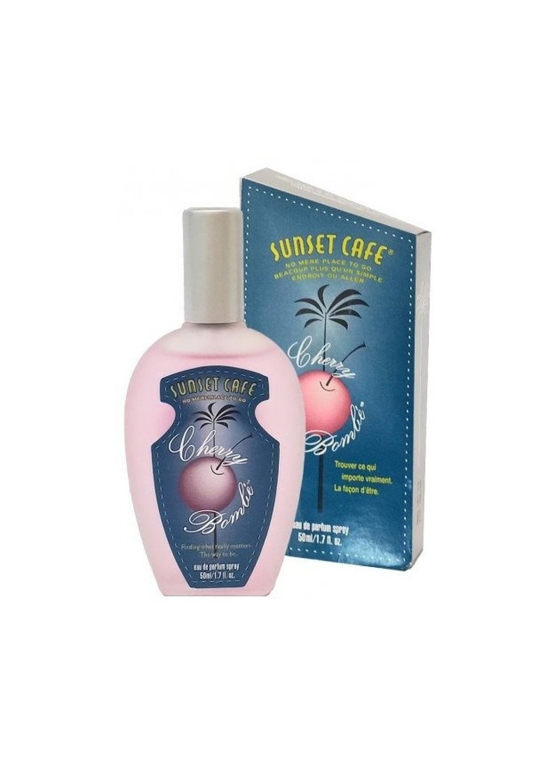 Sunset Cafe Cherry Bomb Eau de Parfum 50ml - Image 1