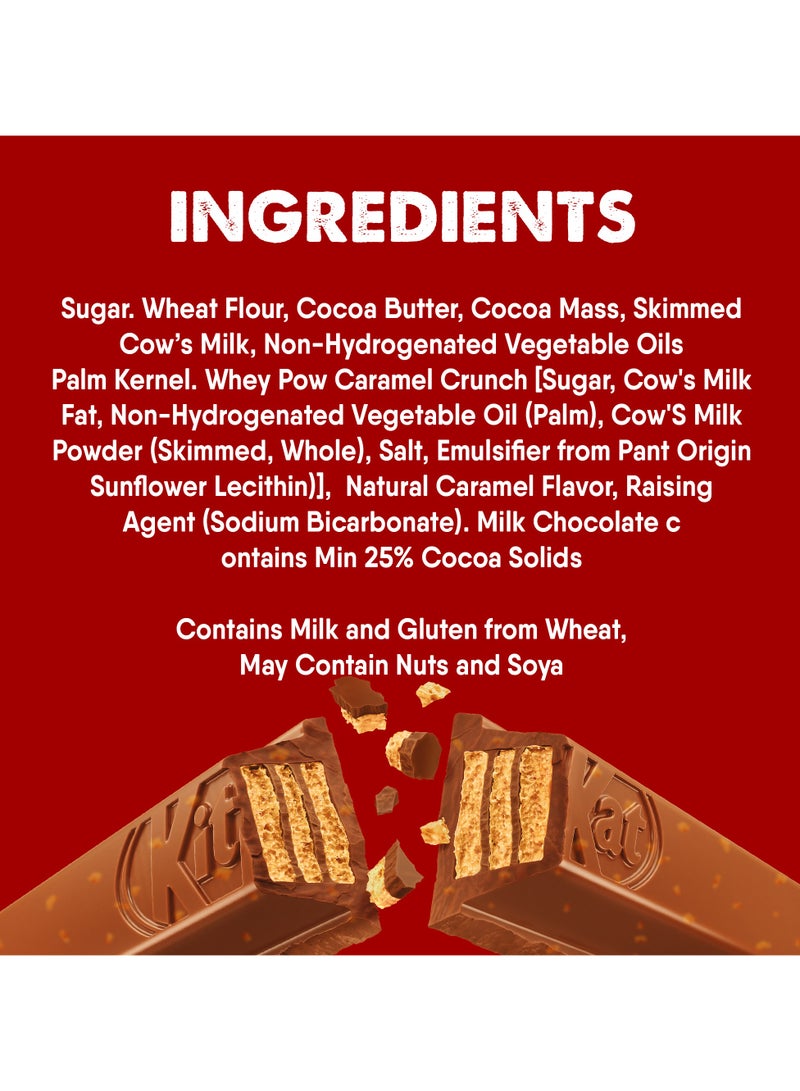 KitKat Caramel Crisp Chocolate 120g - Image 2