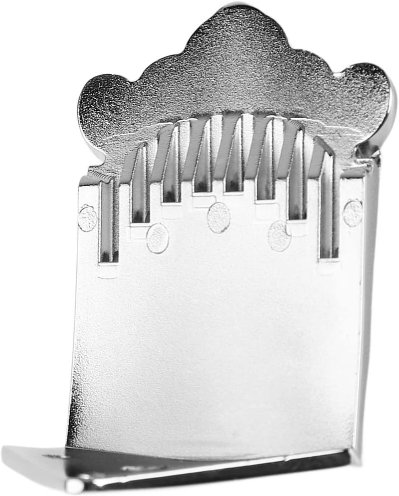 aqxreight Mandolin Tailpiece 8 String Bridge Zinc Alloy Accessory for Musical Instrument Replacement - Image 1
