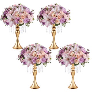 Fullvaseer Crystal Wedding Flower StandMetal Wedding Centerpiece VaseGold Table Centerpiece Floral Display Rack for Tables Wedding Dinner Party Ceremony Birthday Event Decor 4pcs Gold - pzsku/ZD1A7EC0986A7C4184623Z/45/1749491273/5c3834ac-d8dc-4c65-ba8e-e0b5889aebd8