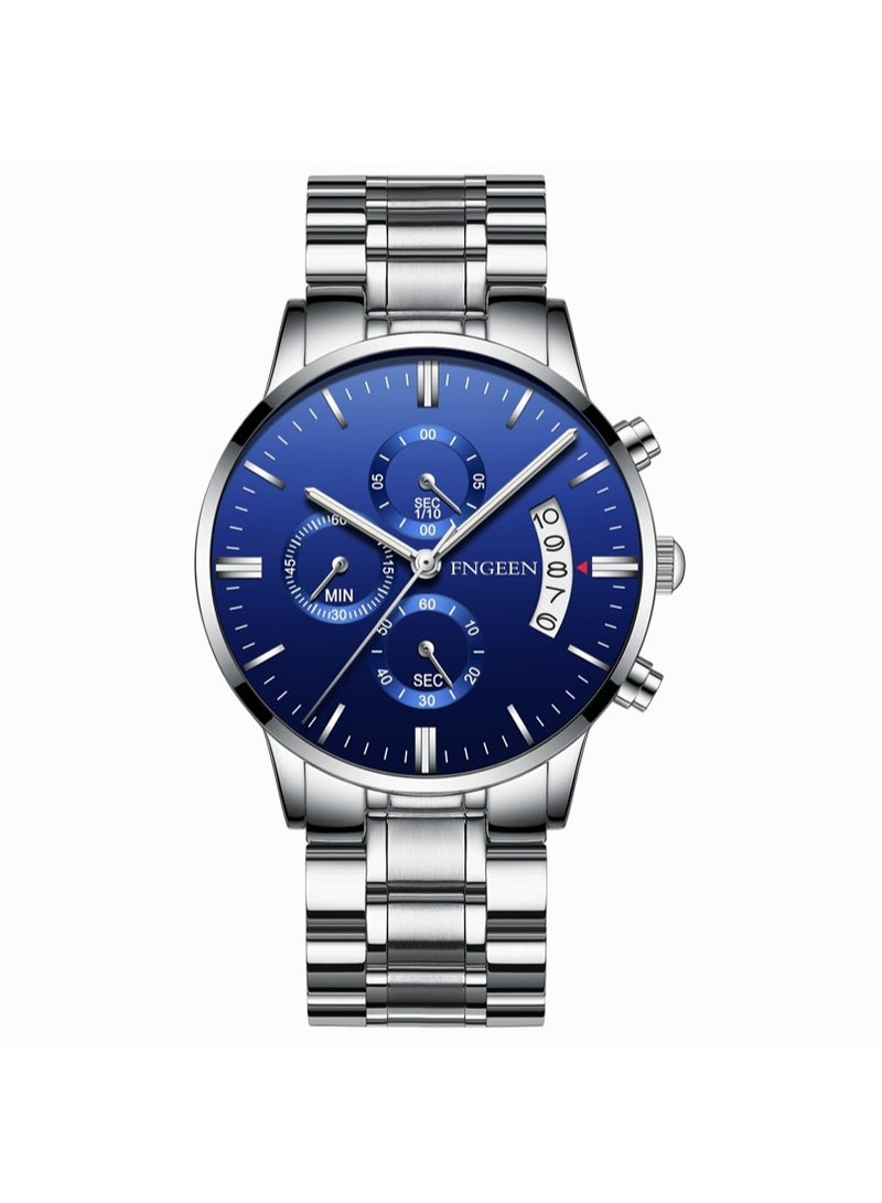 FNGEEN Men's Business Fashion Watch Multi Functional Sports Watch