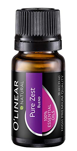 O'linear Pure Zest Love Essential Oil Blend 10ml - Romantic Aromatherapy Lust Oils with Ylang-Ylang, Jasmine, Vanilla, Lavender, Attraction Oil for Diffusers for Home, Massage Aroma Scents Drops 0.33 Fl Oz - Image 1