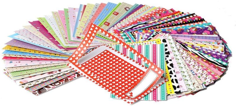 Zink Colorful Fun & Decorative Stickers For 2x3 Photo Paper Projects Pack of 100 Compatible with Kodak, Lifeprint, Polaroid, HP, Canon, Fujifilm wallpaper-borders, Pack of 1 - Image 1