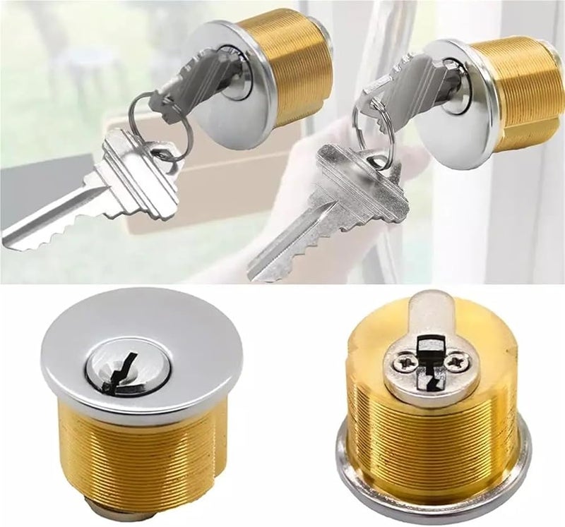 استبدال قلب قفل أسطوانة النحاس الأسود بفتحة مفتاح SC1 - Image 3