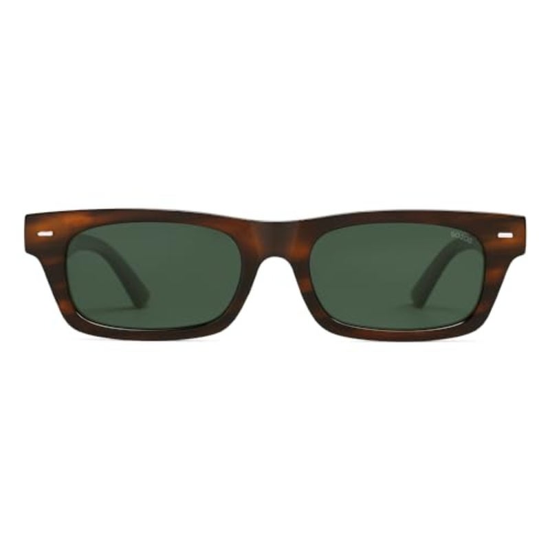 SOJOS Trendy Polarized Rectangle Sunglasses Womens Men Retro Vintage Sun Glasses SJ2379 - Image 4