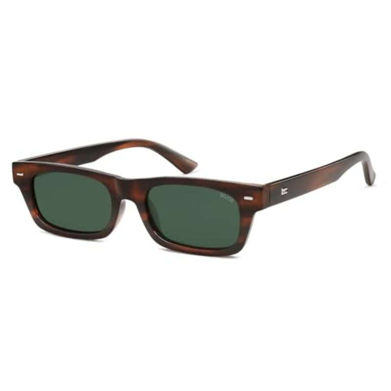 SOJOS Trendy Polarized Rectangle Sunglasses Womens Men Retro Vintage Sun Glasses SJ2379 - Image 1