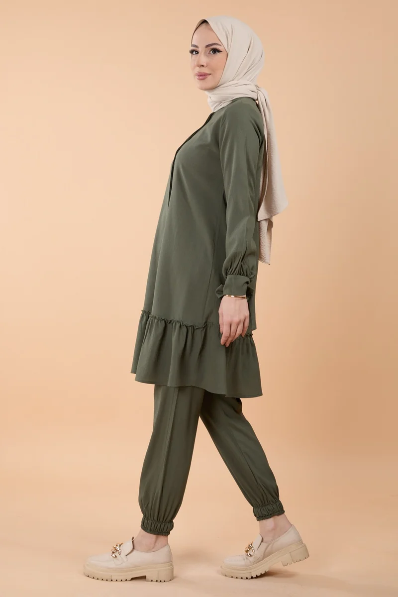 Tofisa 13063-KHAKI Tunic Trousers
