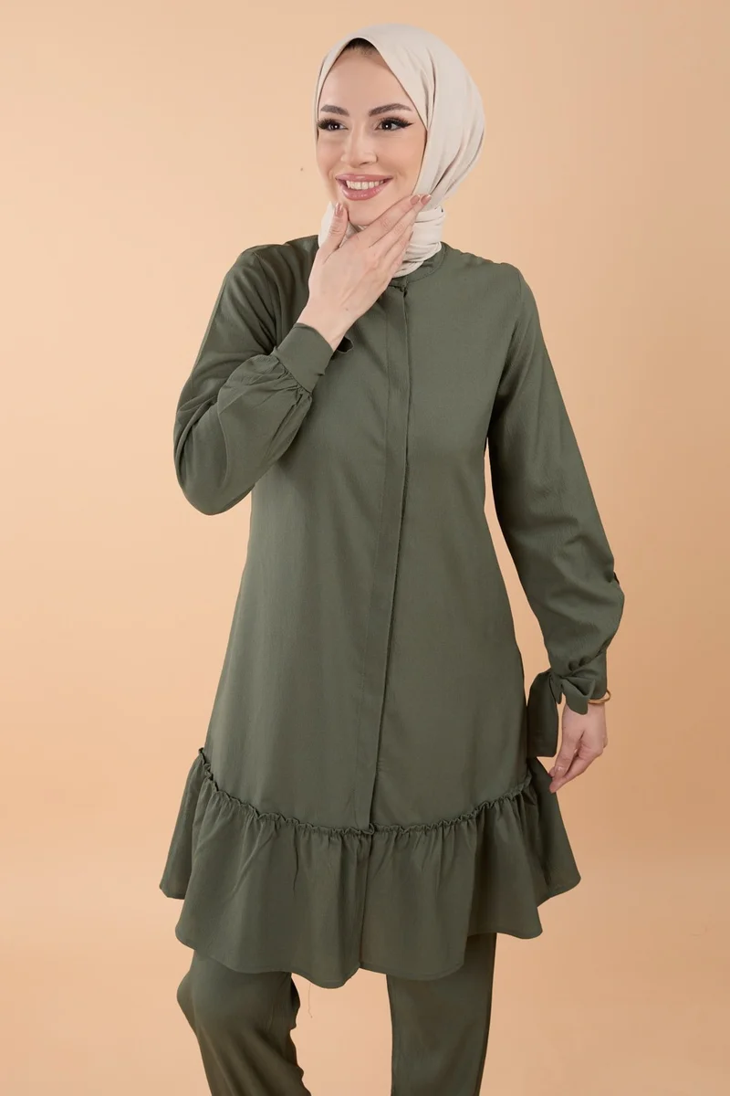 Tofisa 13063-KHAKI Tunic Trousers