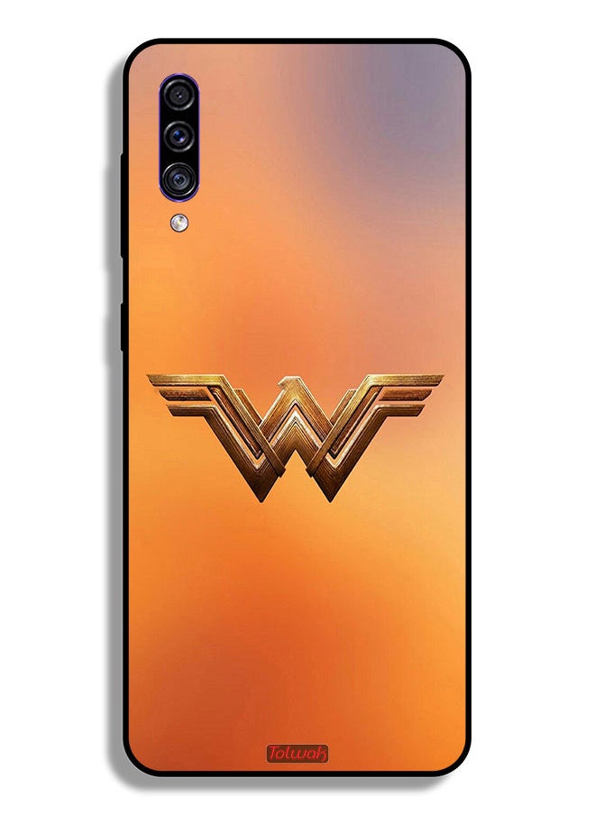 Tolwak - Samsung Galaxy A50 Protective Case Cover Wonder Women Logo - Image 1
