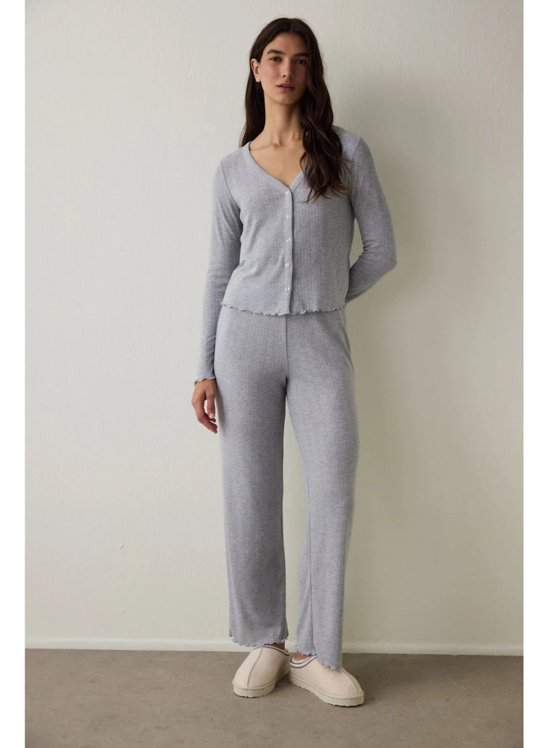 Penti Dahlia Long-Sleeve Pant Set - Image 1