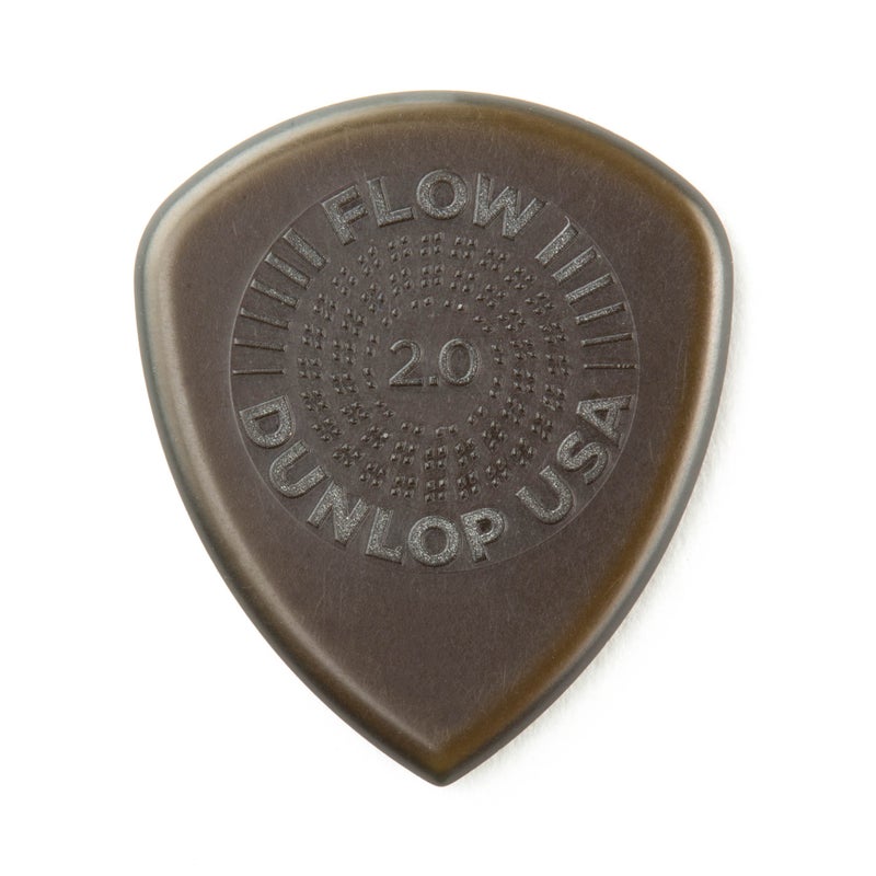 Jim Dunlop Flow Standard Grip 2.0mm Guitar Picks (549P2.0) - Image 1