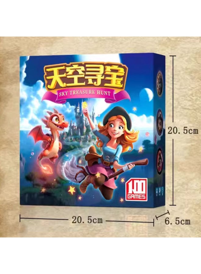 Sky Treasure Hunt Board Game Gambling Dog Party Board Game Card City Of The Sky Treasure Adventure Game Team Building Board Game