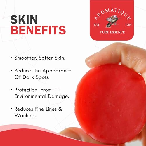 Aromatique Hibiscus Shampoo Bar | Vegan & All-Natural | Strengthens & Revitalizes Weak, Damaged Hair | Paraben-Free & Sulfate-Free (1) - Image 5