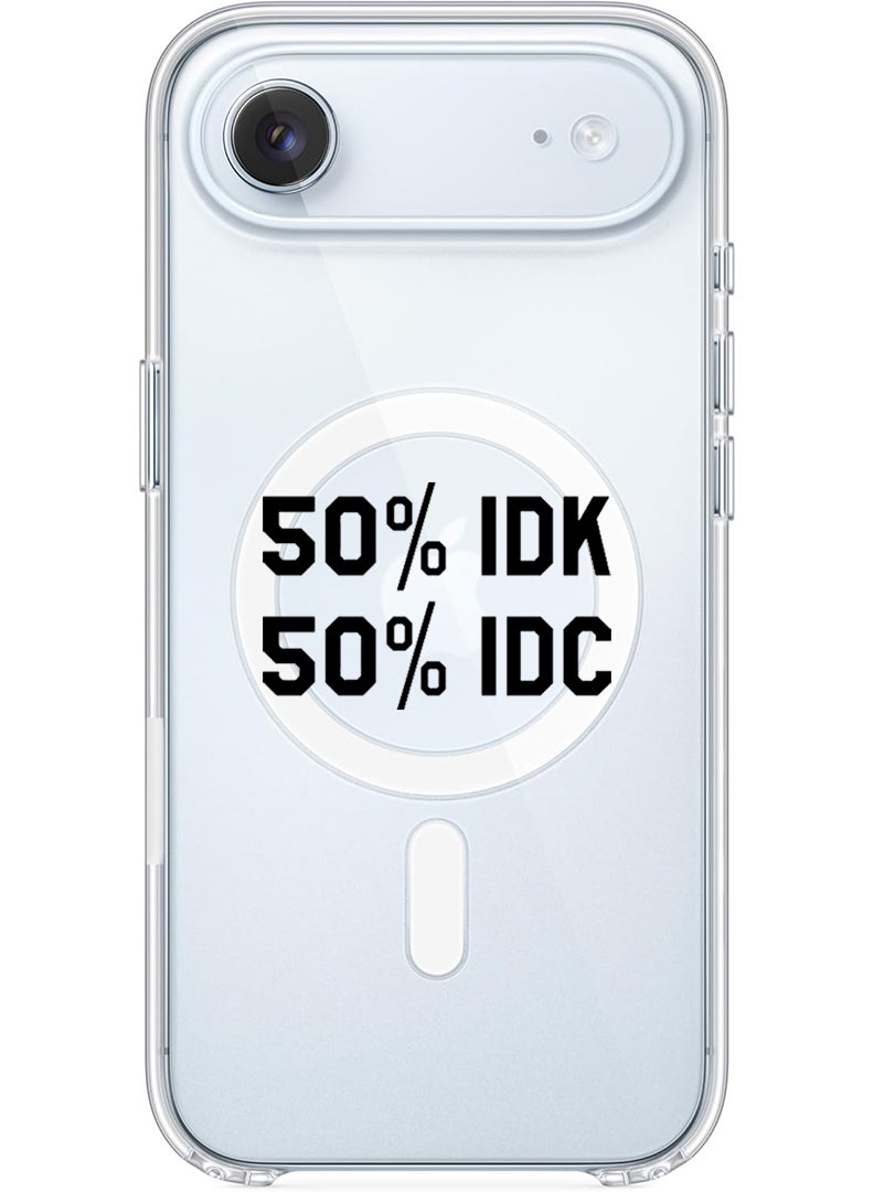 Theodor Magnetic Case for Apple iPhone 17 Air Compatible with MagSafe Wireless Charging, Shockproof Phone Bumper Cover - IDK IDC - Image 1