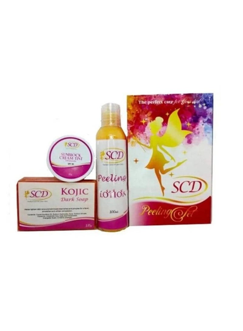 إس سي دي مجموعة غسول التقشير