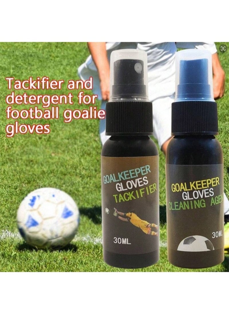 Generic - Goalkeeper Glove Grip Spray and Glue Remover Spray for Match Goalkeeper Gloves - Image 1