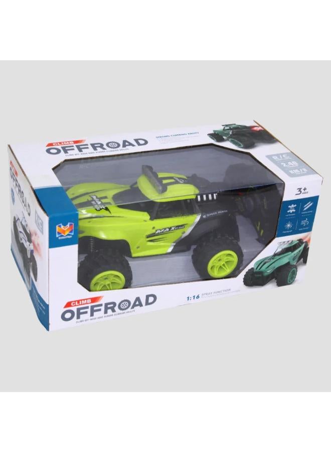 Climb Off-Road Remote Control Car (Neon Green) - Image 1