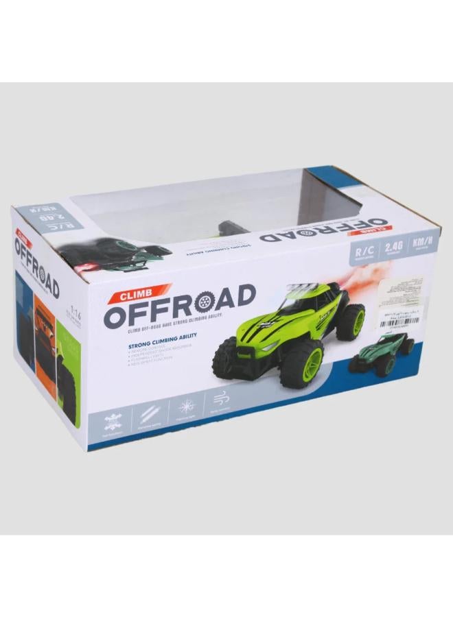 Climb Off-Road Remote Control Car (Neon Green) - Image 2