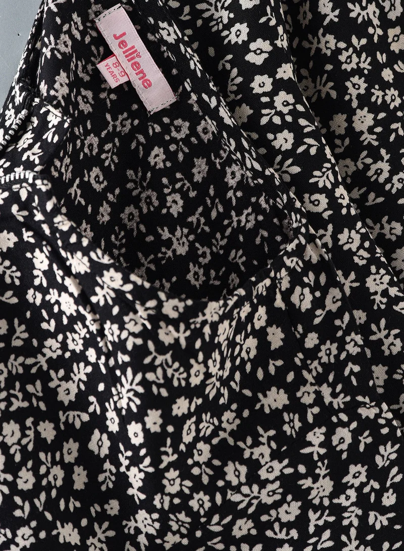 Jelliene Aop woven top