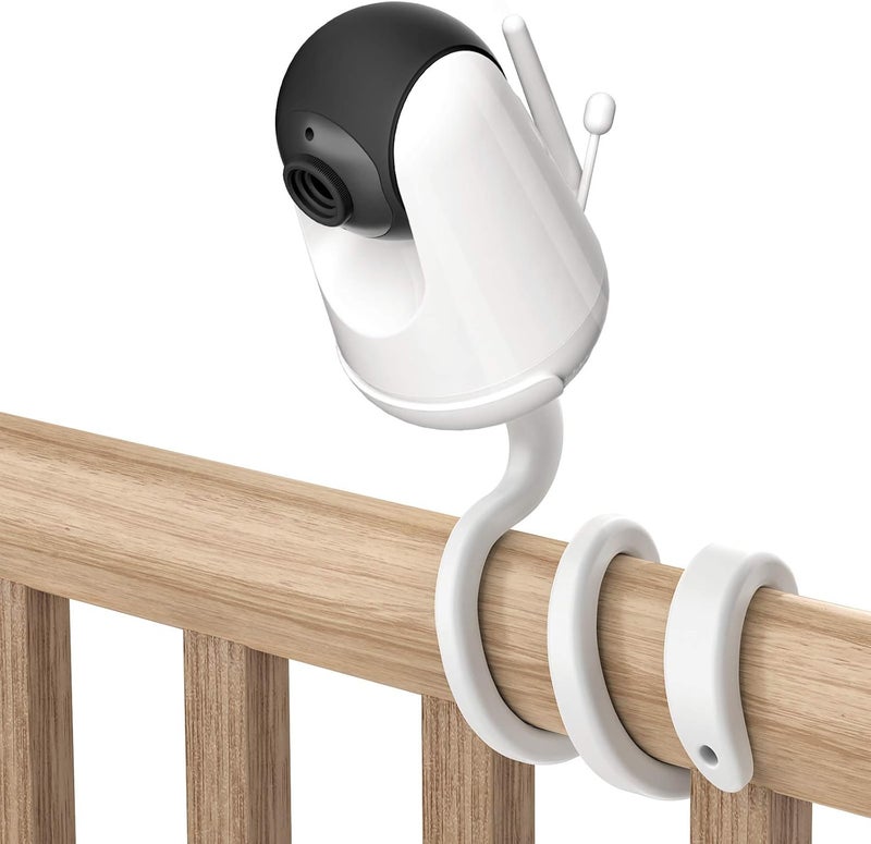 OkeMeeo Baby Monitor Mount for VAVA Baby Monitor Hipp Baby Monitor and Most 14 Threaded Cameras 1 Pack - Image 1